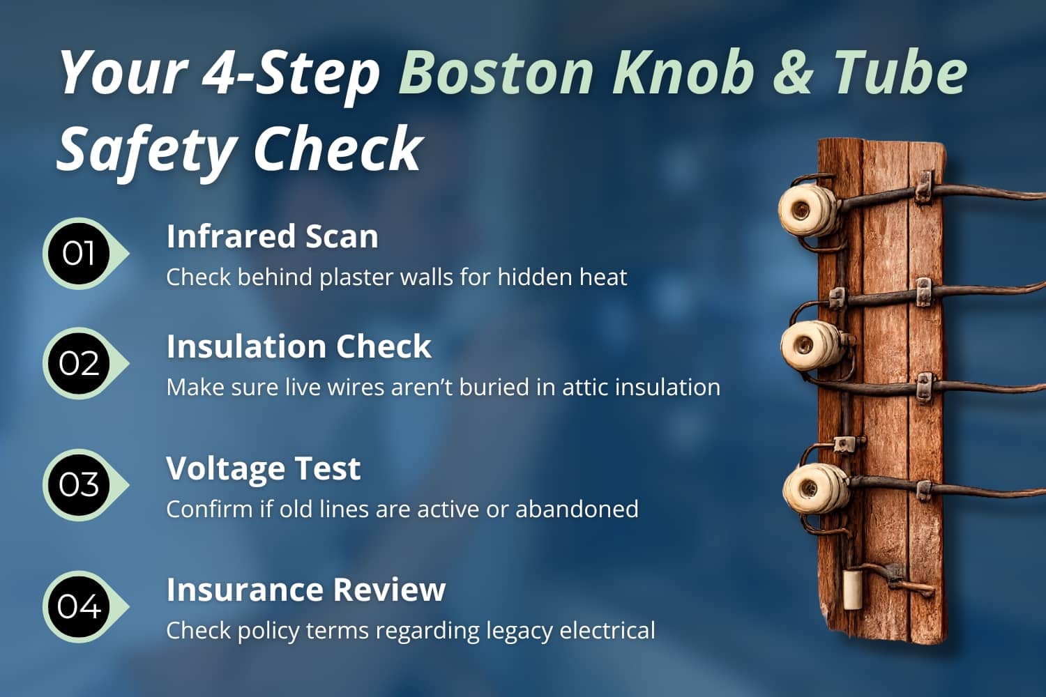 Knob and Tube Wiring Safety Checklist